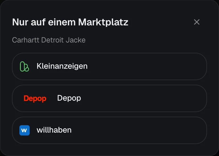 Das Fenster Nur auf einem Marktplatz für die Carhartt Detroit Jacke mit den Knöpfen Kleinanzeigen, Depop und willhaben.